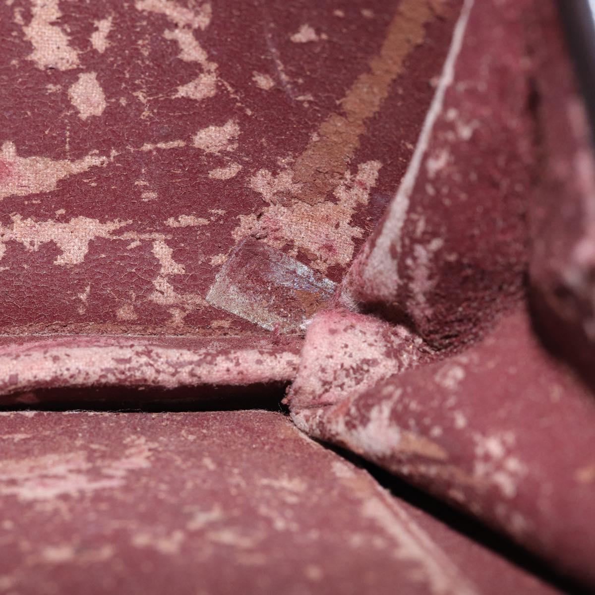 CHANEL Matelasse Chain Shoulder Bag Lamb Skin Black Gold CC Auth 149481