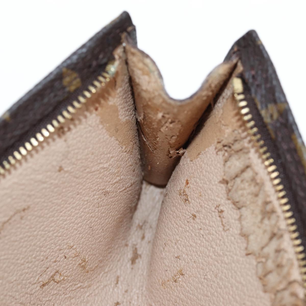 LOUIS VUITTON Monogram Bucket PM Accessory Pouch LV Auth 149486
