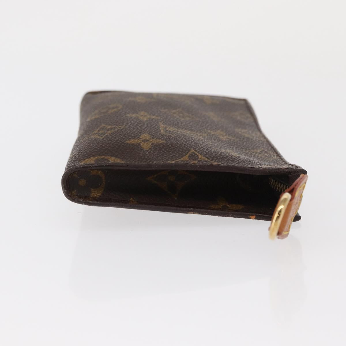 LOUIS VUITTON Monogram Bucket PM Accessory Pouch LV Auth 149486