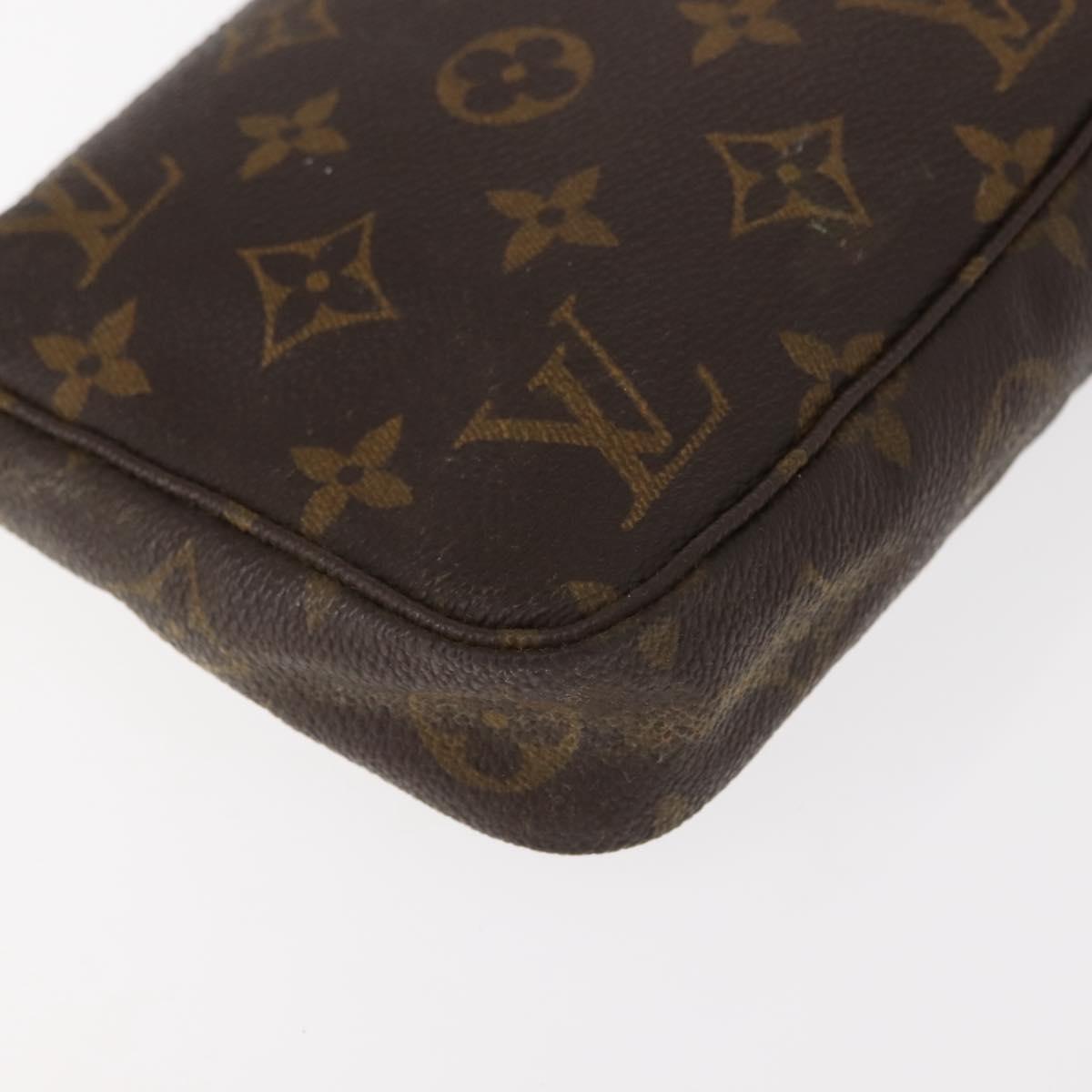 LOUIS VUITTON Monogram Pochette Accessoires Pouch M51980 LV Auth 149505