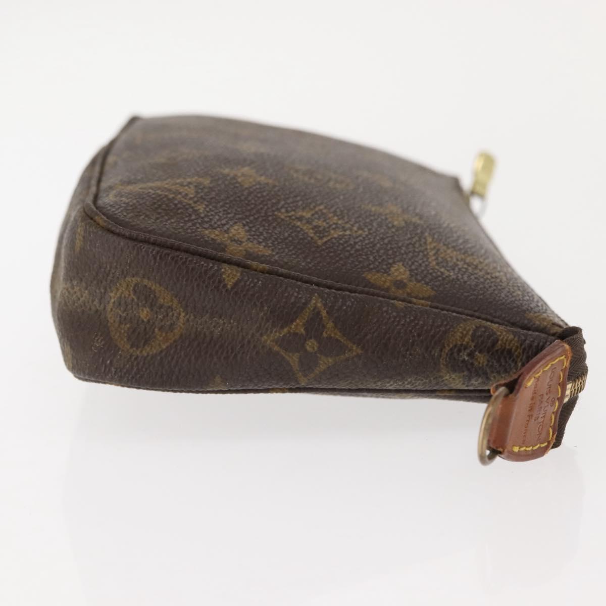 LOUIS VUITTON Monogram Pochette Accessoires Pouch M51980 LV Auth 149505