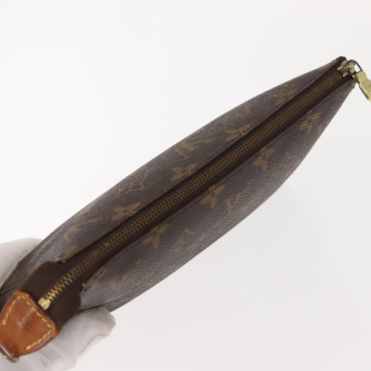 LOUIS VUITTON Monogram Pochette Accessoires Pouch M51980 LV Auth 149505