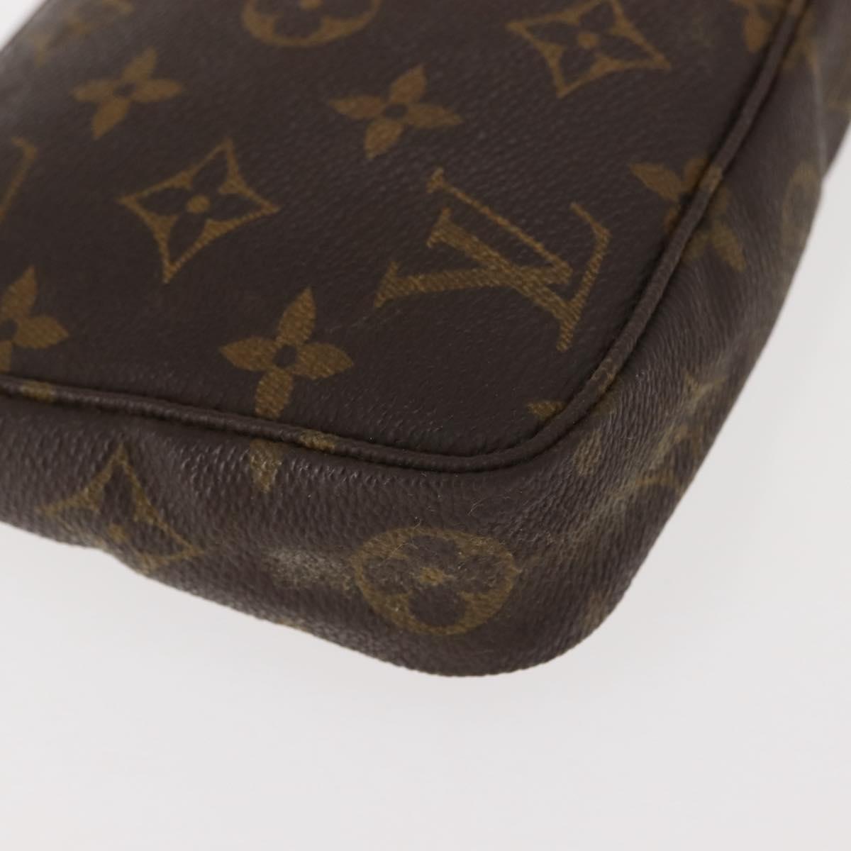 LOUIS VUITTON Monogram Pochette Accessoires Pouch M51980 LV Auth 149505