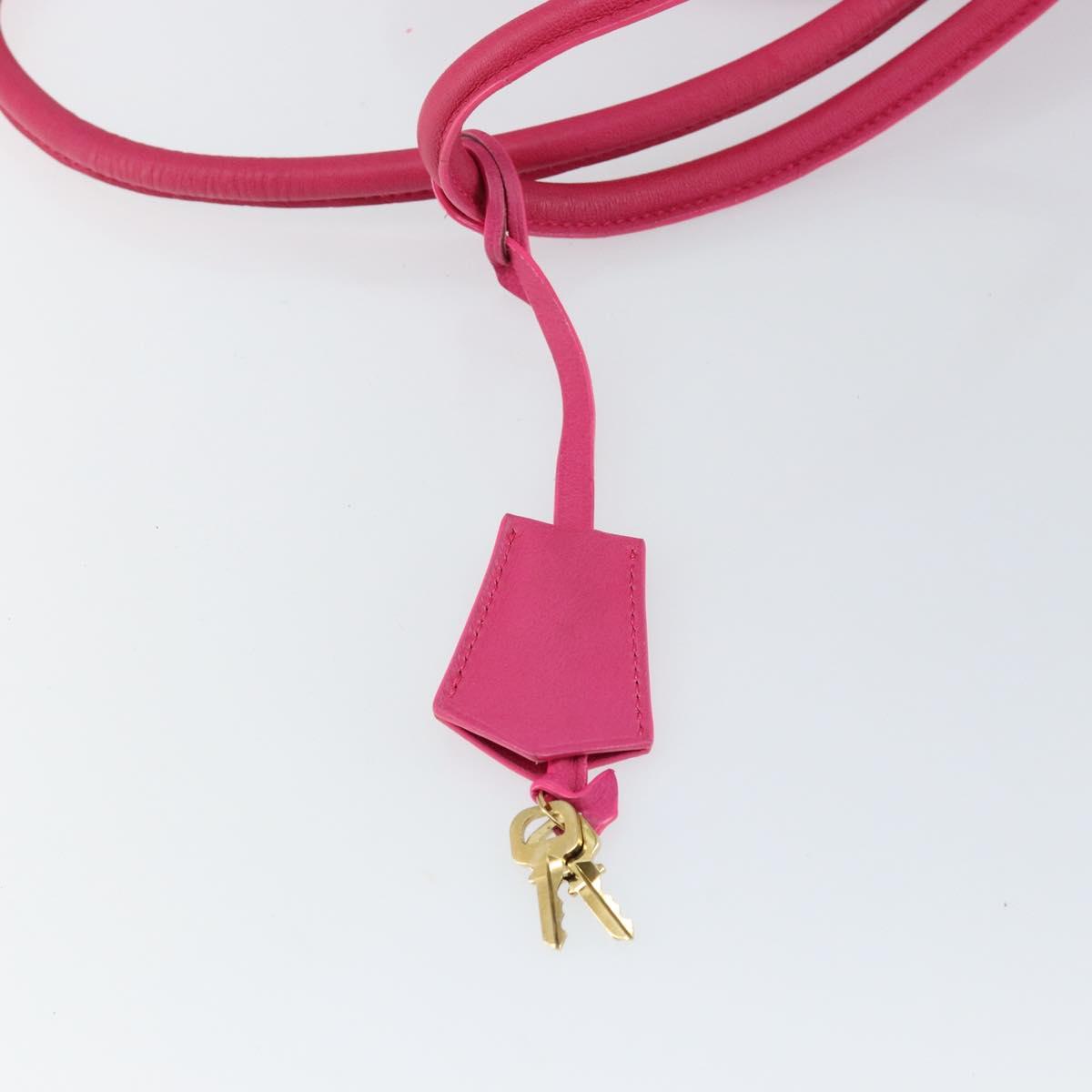 LOUIS VUITTON Cruise Line Rider Shoulder Bag Pink M92809 LV Auth 149507