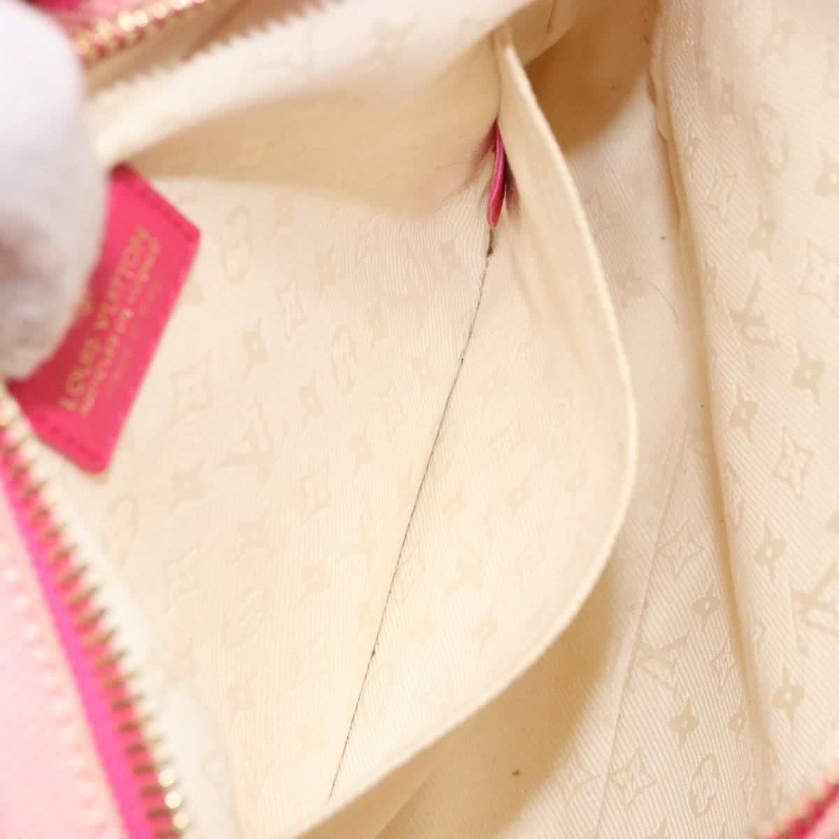 LOUIS VUITTON Cruise Line Rider Shoulder Bag Pink M92809 LV Auth 149507