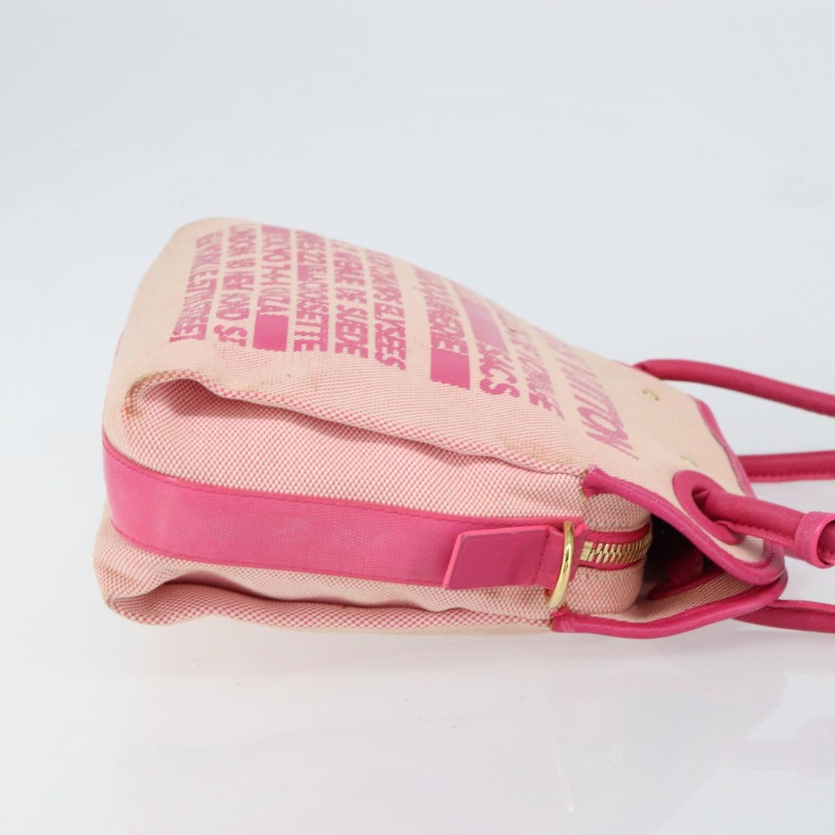 LOUIS VUITTON Cruise Line Rider Shoulder Bag Pink M92809 LV Auth 149507