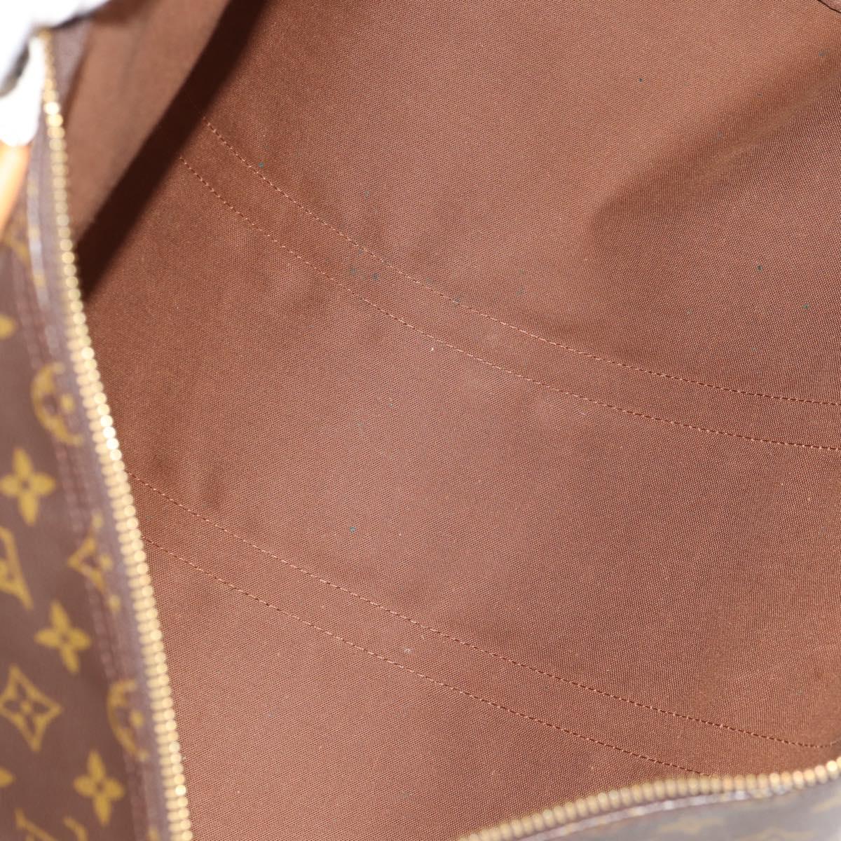 LOUIS VUITTON Monogram Keepall 55 Boston Bag M41424 LV Auth 149515AV