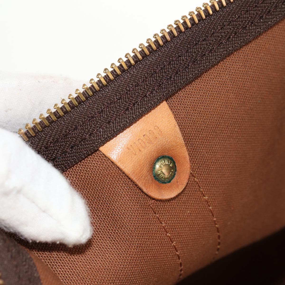 LOUIS VUITTON Monogram Keepall 55 Boston Bag M41424 LV Auth 149515AV