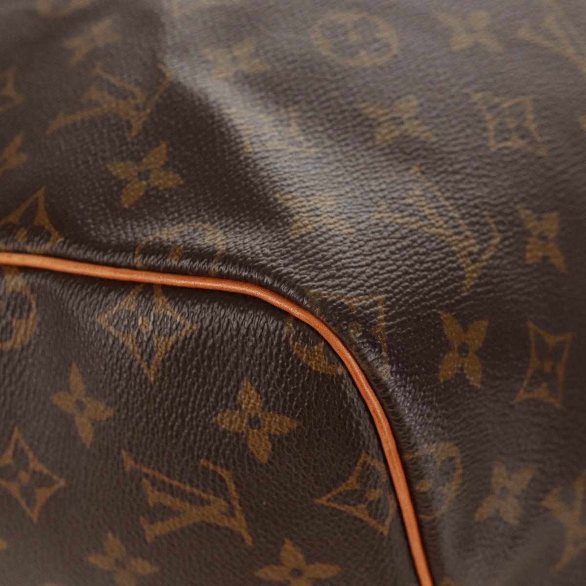 LOUIS VUITTON Monogram Keepall 55 Boston Bag M41424 LV Auth 149515AV