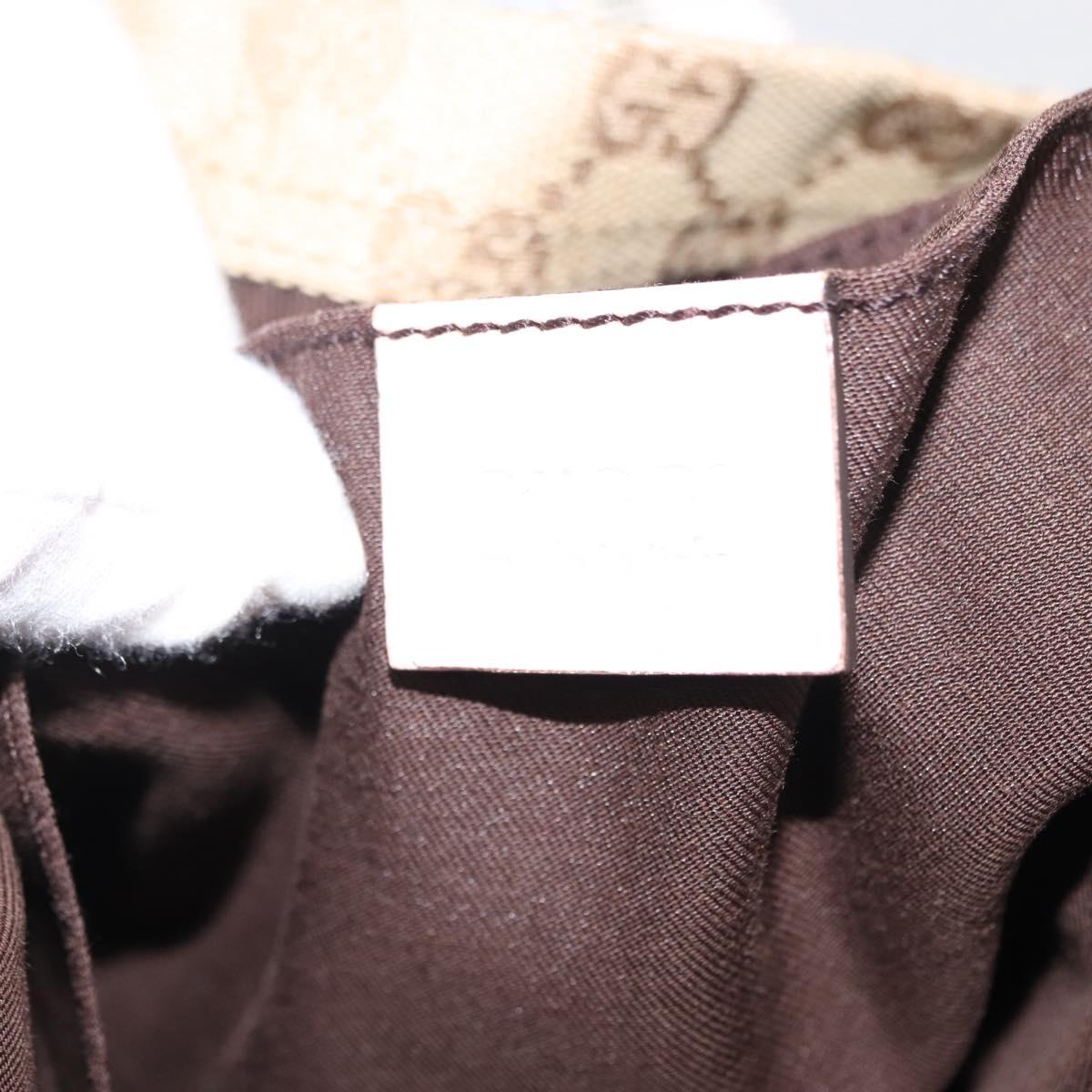 GUCCI GG Canvas Sherry Line Tote Bag Beige Pink Light blue 189669 Auth 149516