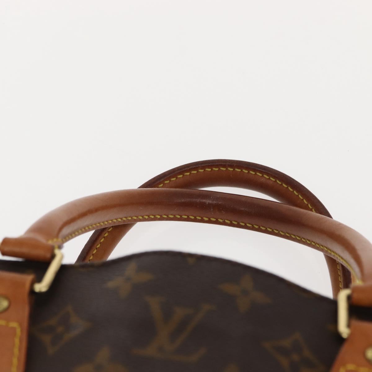 LOUIS VUITTON Monogram Sac Plat Hand Bag M51140 LV Auth 149524