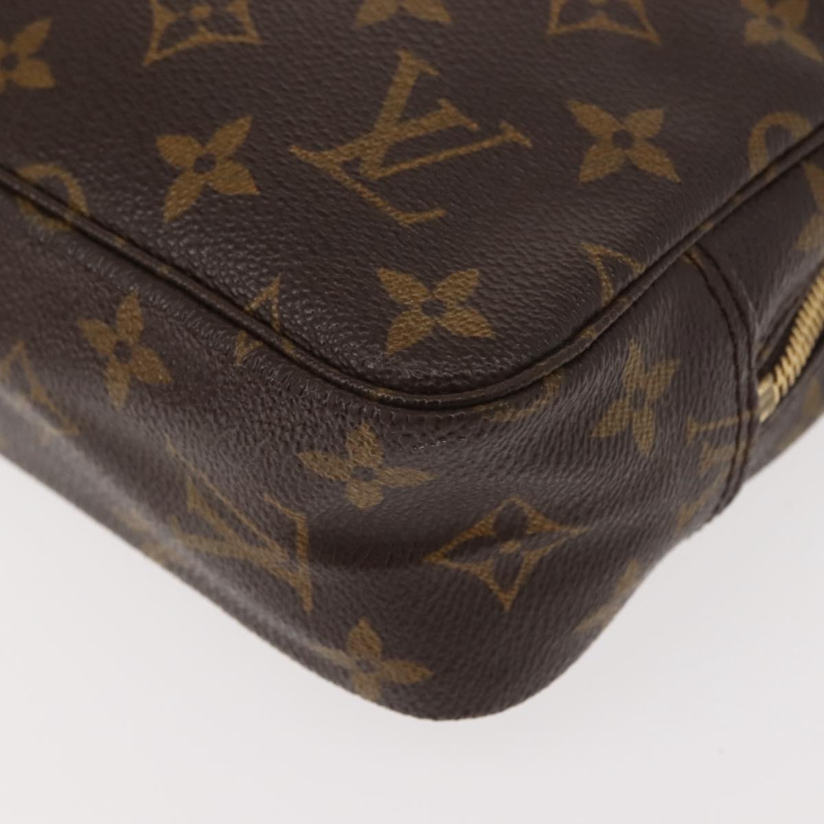 LOUIS VUITTON Monogram Trousse Toilette 23 Clutch Bag M47524 LV Auth 149535