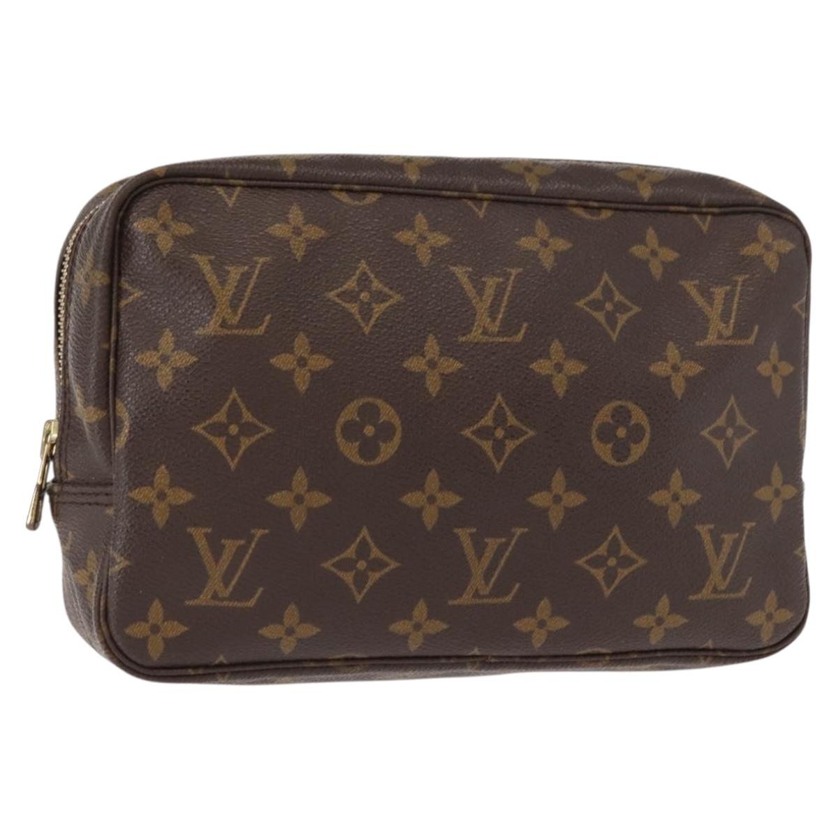 LOUIS VUITTON Monogram Trousse Toilette 23 Clutch Bag M47524 LV Auth 149535