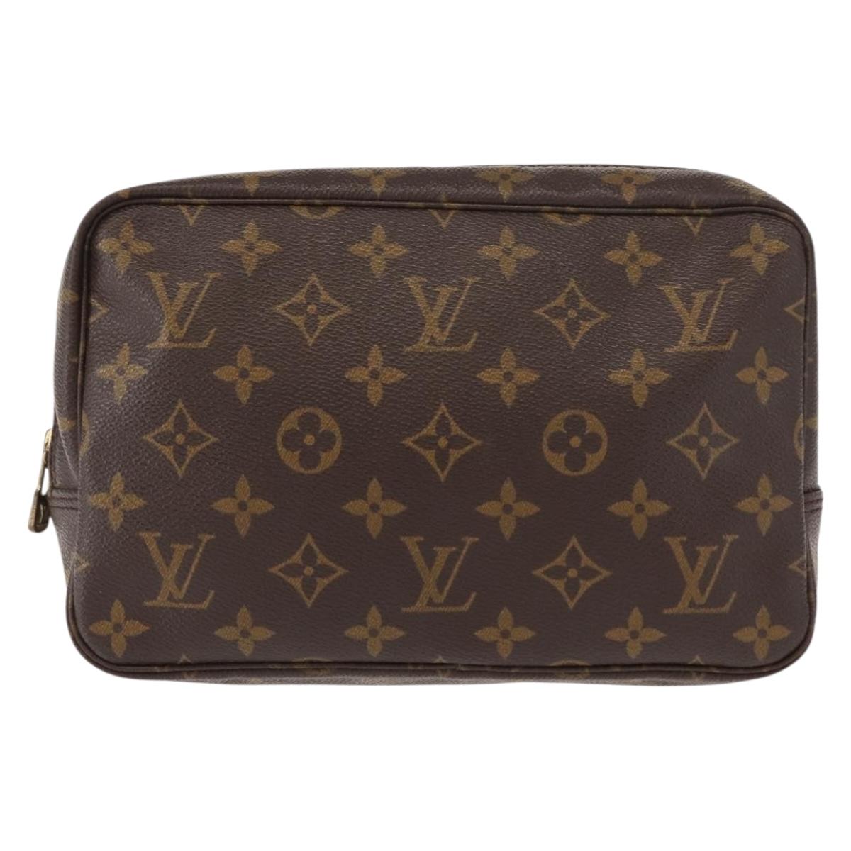 LOUIS VUITTON Monogram Trousse Toilette 23 Clutch Bag M47524 LV Auth 149535