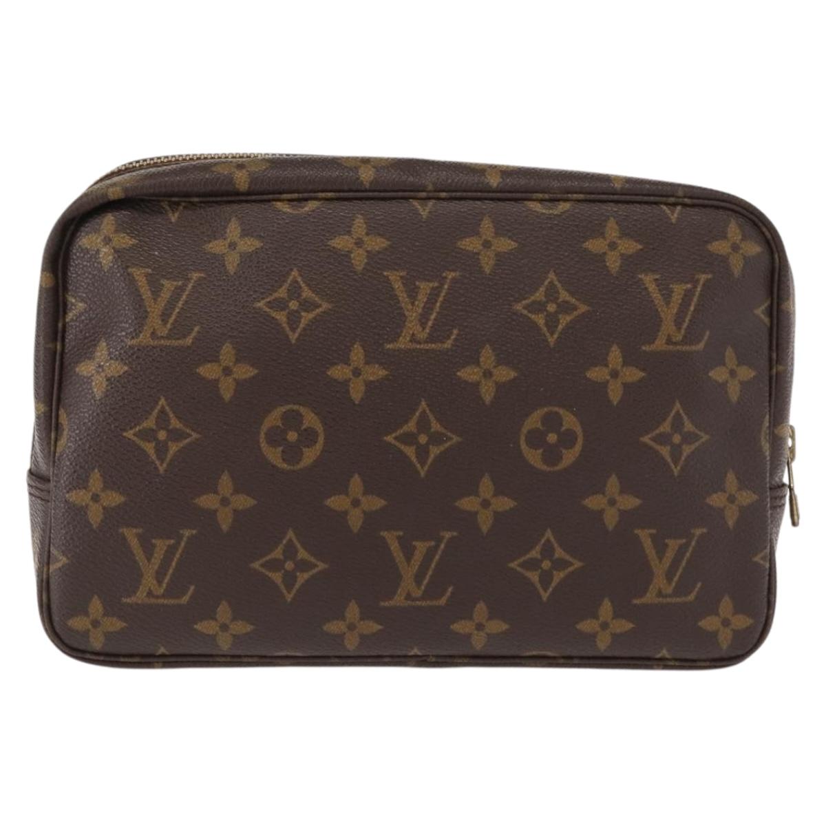 LOUIS VUITTON Monogram Trousse Toilette 23 Clutch Bag M47524 LV Auth 149535