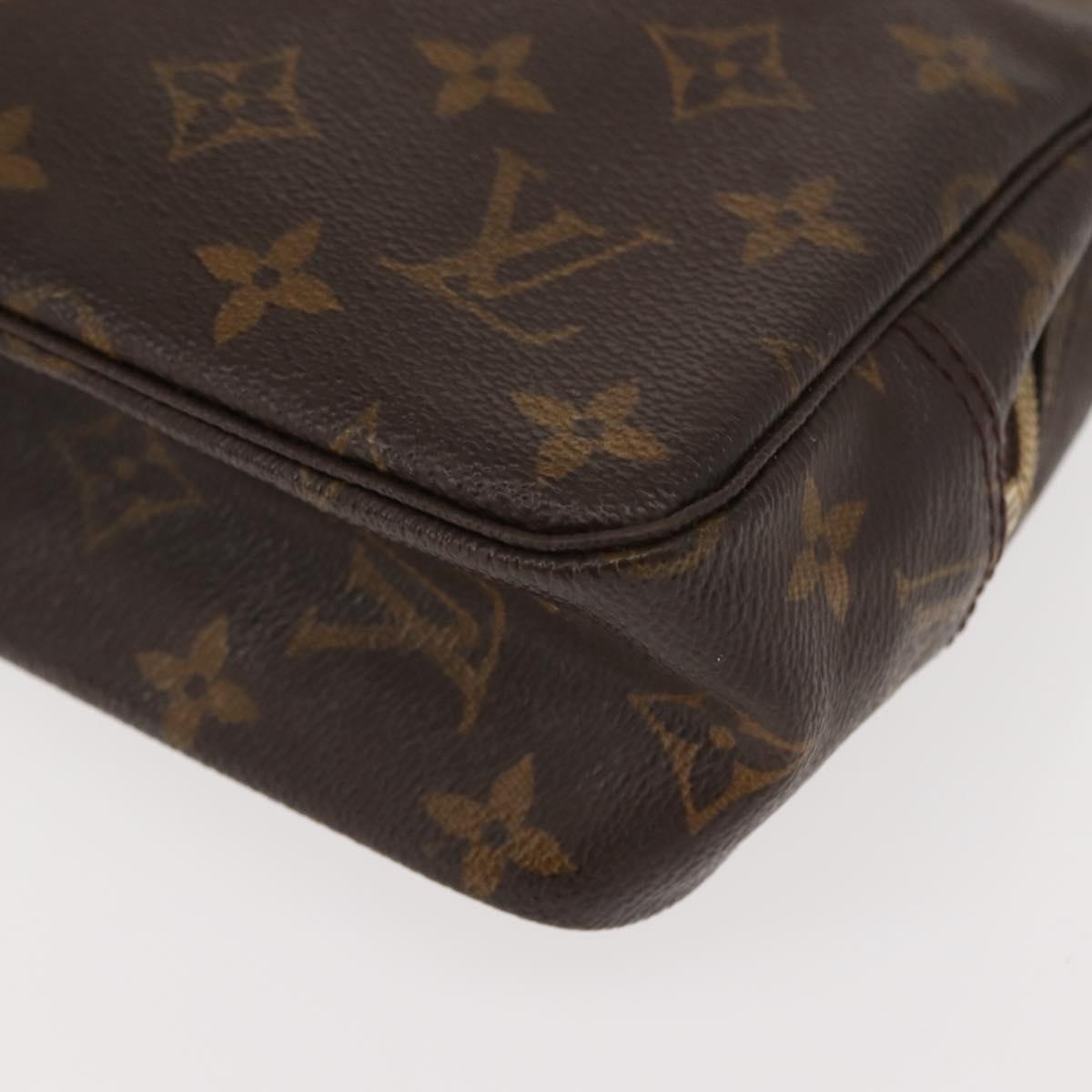 LOUIS VUITTON Monogram Trousse Toilette 23 Clutch Bag M47524 LV Auth 149536