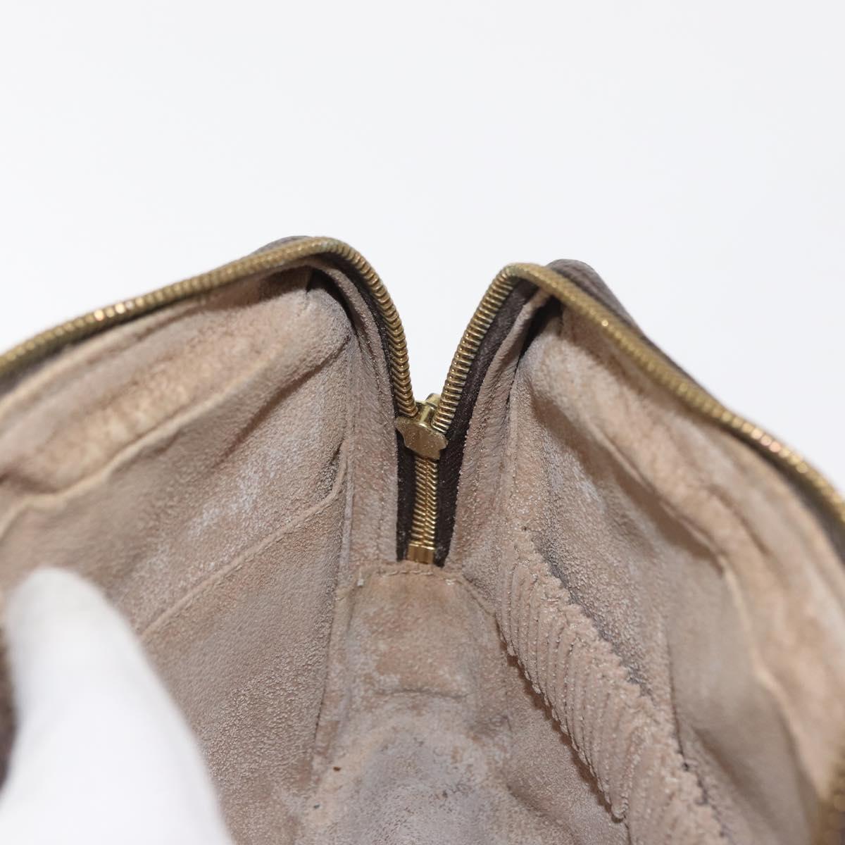 LOUIS VUITTON Monogram Trousse Toilette 23 Clutch Bag M47524 LV Auth 149536