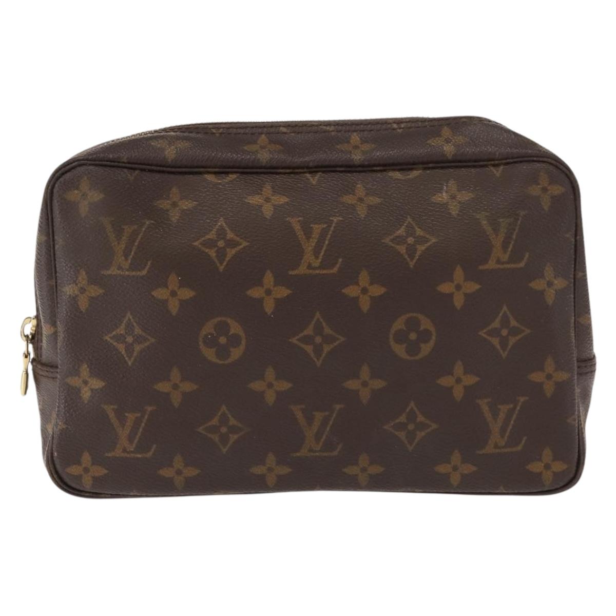 LOUIS VUITTON Monogram Trousse Toilette 23 Clutch Bag M47524 LV Auth 149536