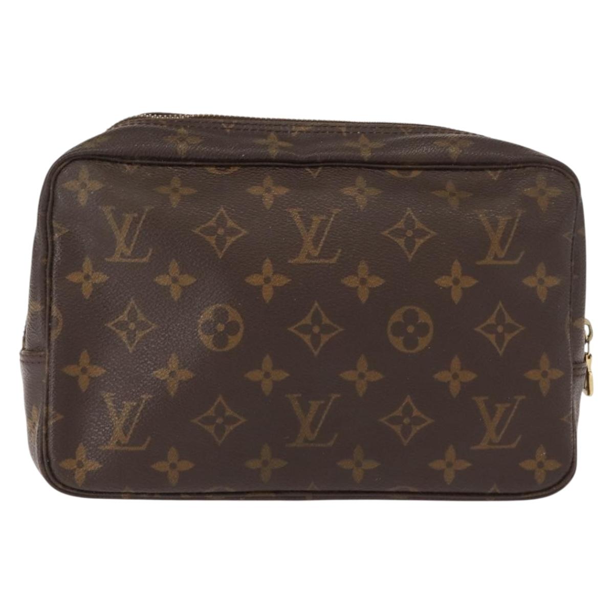 LOUIS VUITTON Monogram Trousse Toilette 23 Clutch Bag M47524 LV Auth 149536