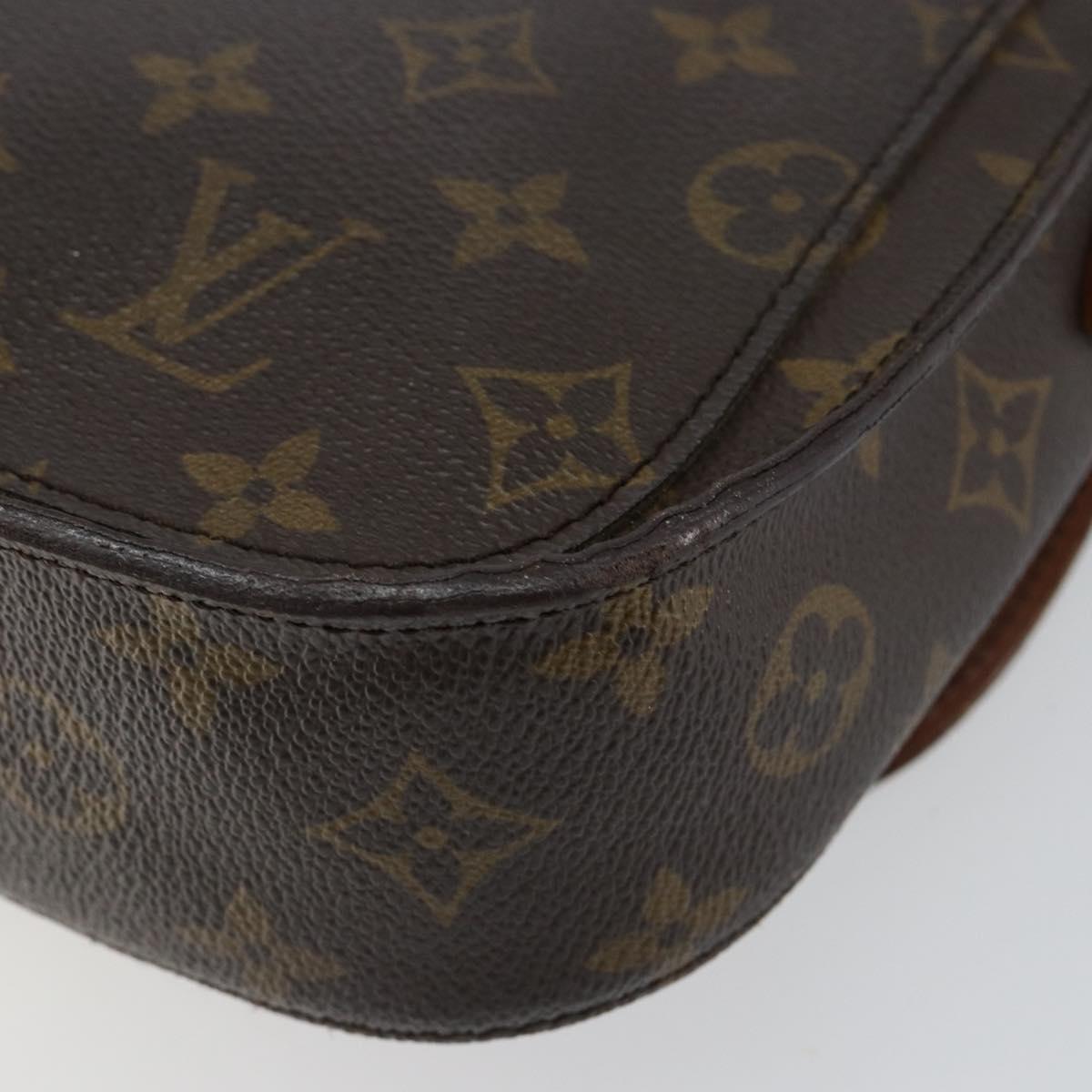 LOUIS VUITTON Monogram Saint Cloud MM Shoulder Bag M51243 LV Auth 149537