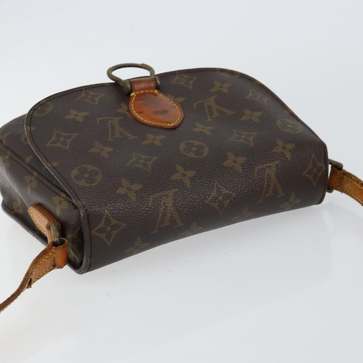 LOUIS VUITTON Monogram Saint Cloud MM Shoulder Bag M51243 LV Auth 149537