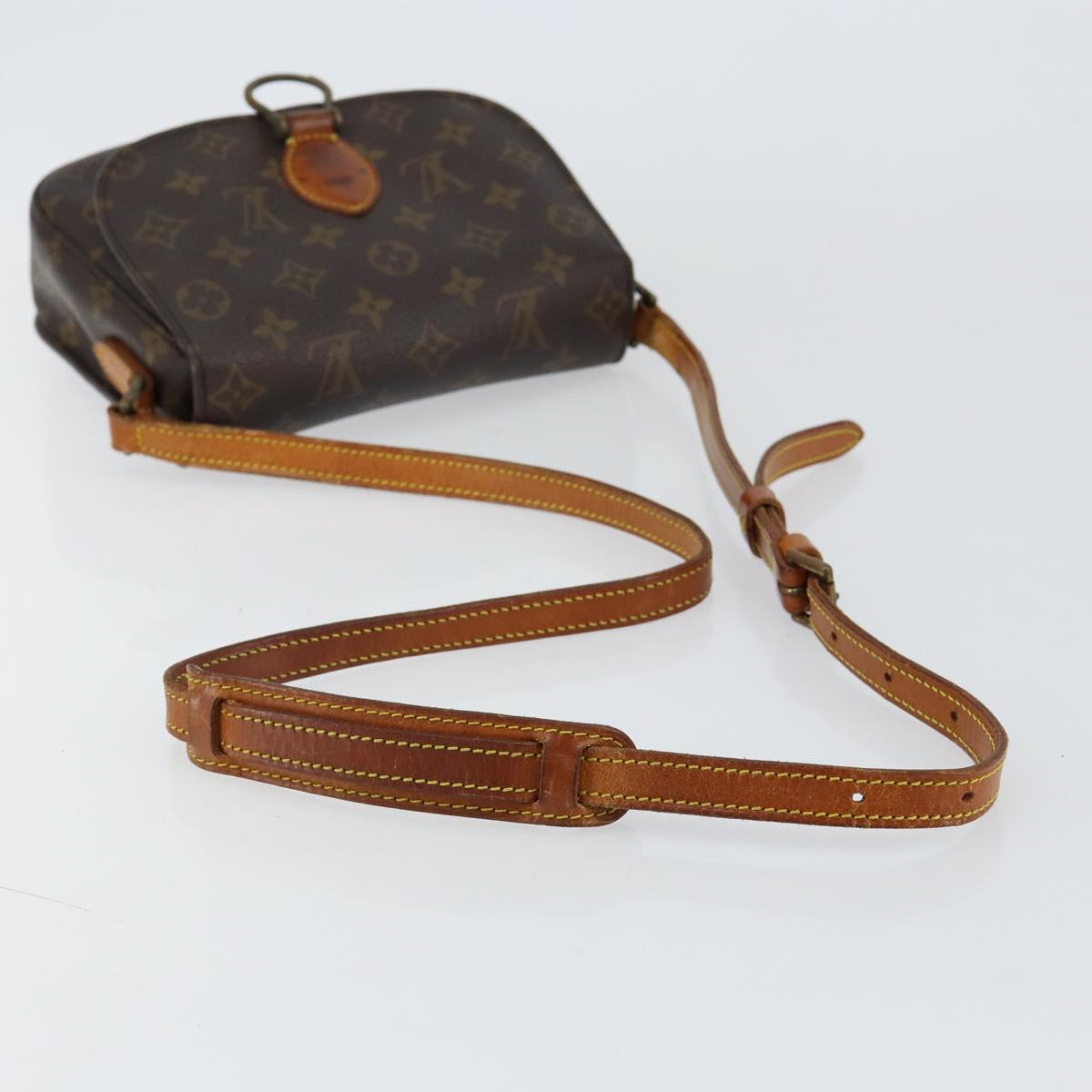 LOUIS VUITTON Monogram Saint Cloud MM Shoulder Bag M51243 LV Auth 149537