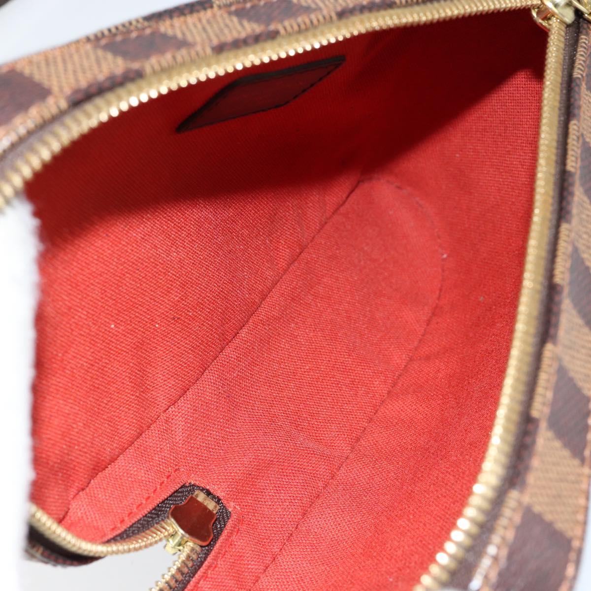 LOUIS VUITTON Damier Ebene Geronimos Shoulder Bag N51994 LV Auth 149538V