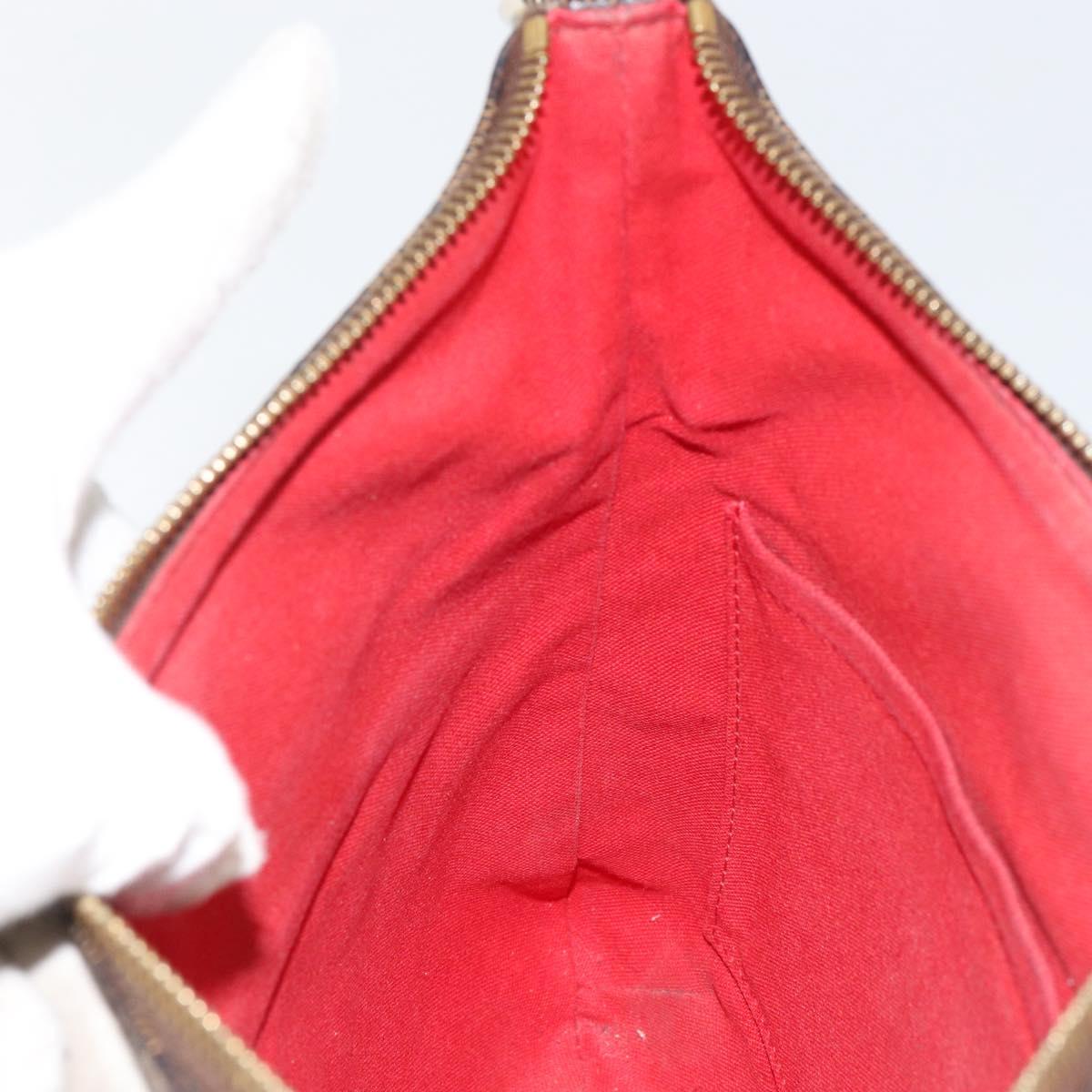 LOUIS VUITTON Damier Ebene Bloomsbury PM Shoulder Bag N42251 LV Auth 149553