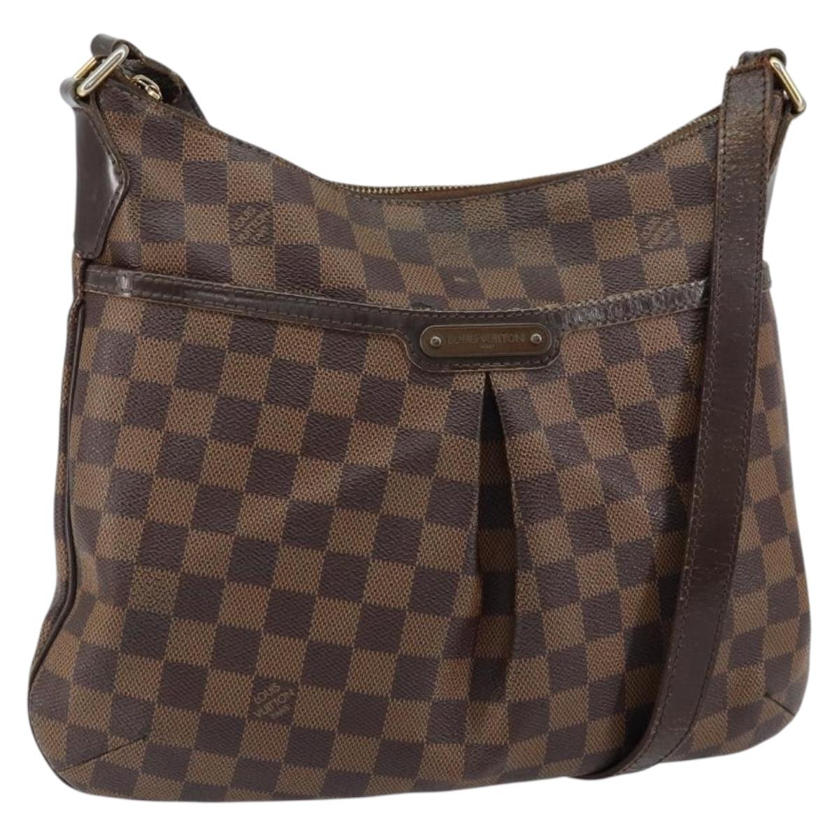 LOUIS VUITTON Damier Ebene Bloomsbury PM Shoulder Bag N42251 LV Auth 149553