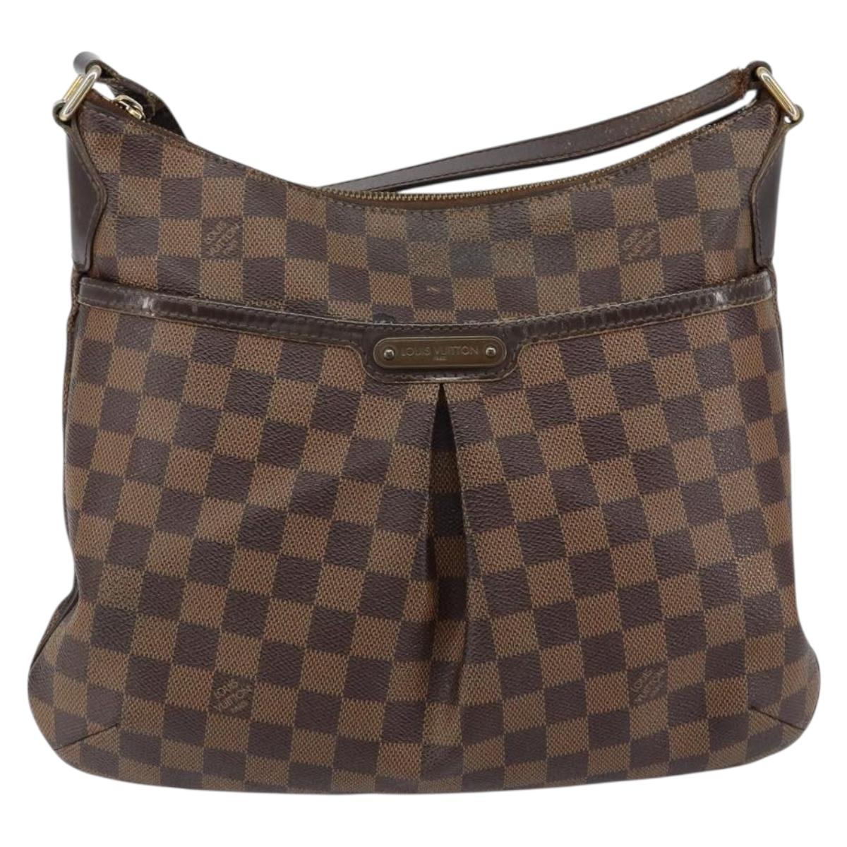 LOUIS VUITTON Damier Ebene Bloomsbury PM Shoulder Bag N42251 LV Auth 149553