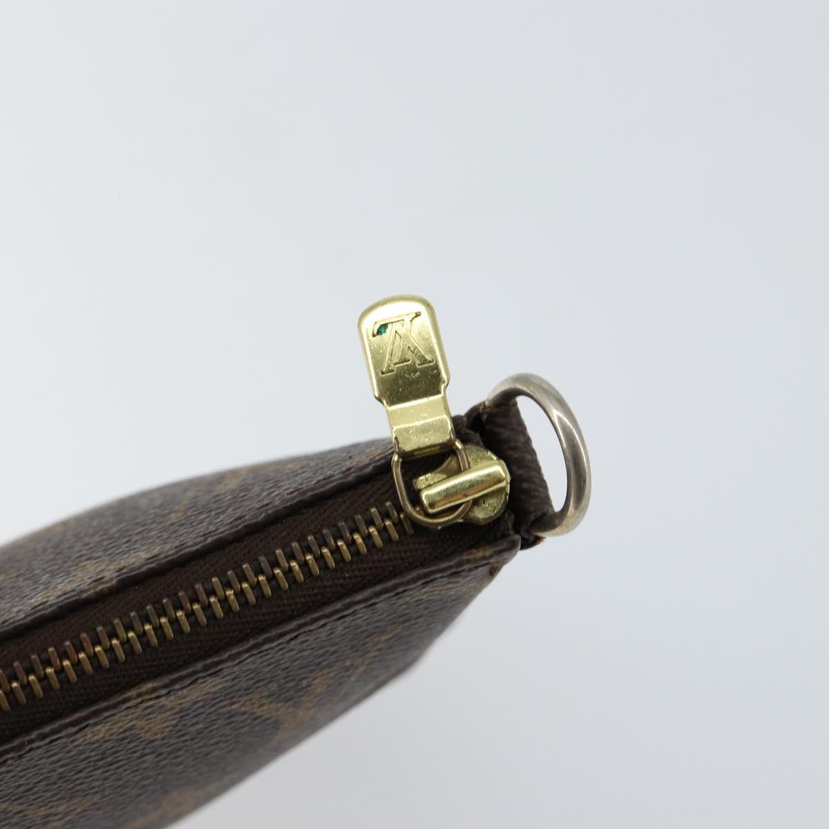LOUIS VUITTON Monogram Pochette Accessoires Pouch M51980 LV Auth 149558