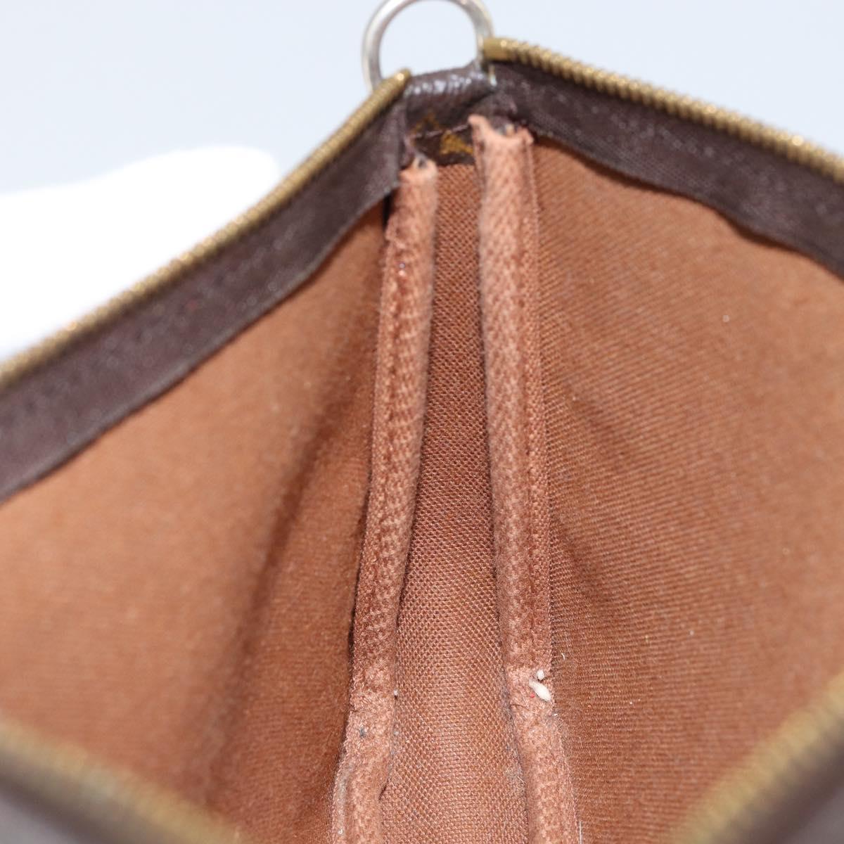 LOUIS VUITTON Monogram Pochette Accessoires Pouch M51980 LV Auth 149558