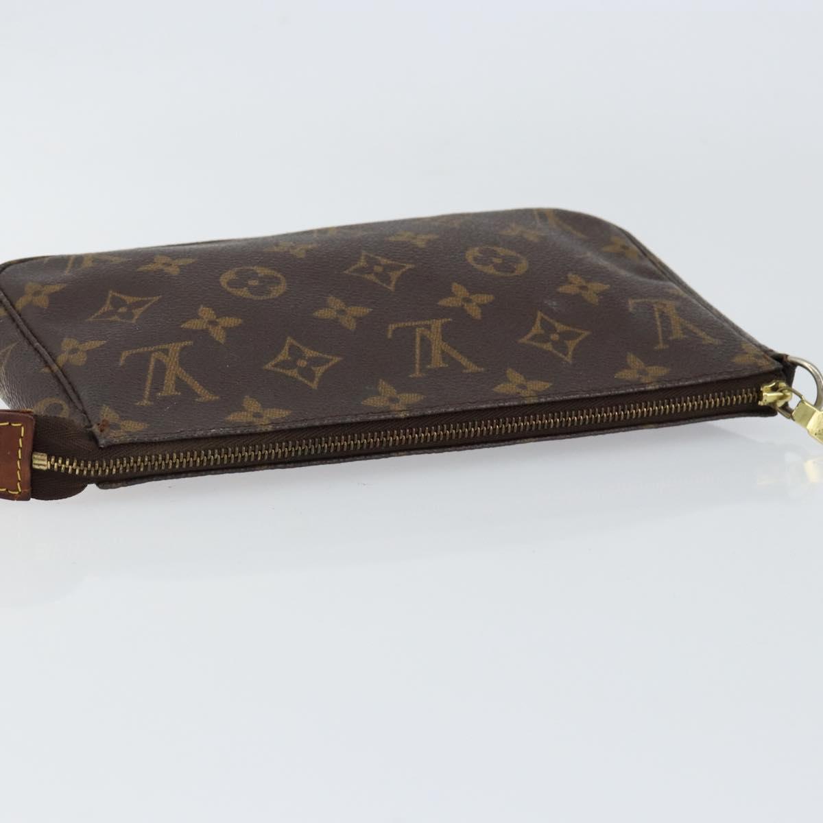 LOUIS VUITTON Monogram Pochette Accessoires Pouch M51980 LV Auth 149558