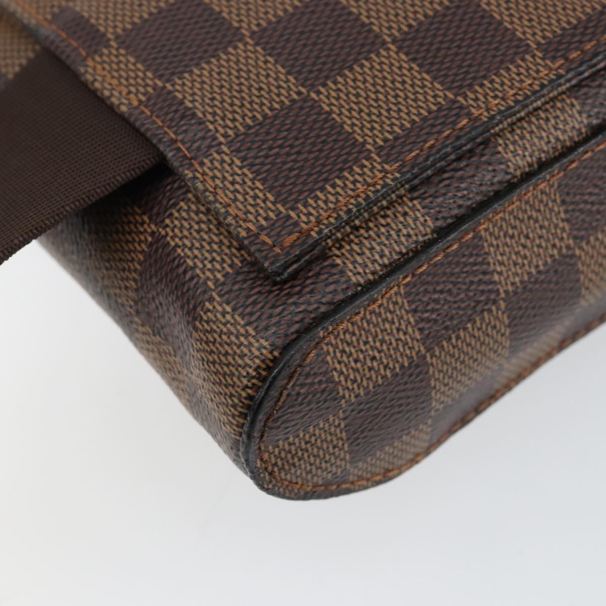 LOUIS VUITTON Damier Ebene Geronimos Shoulder Bag N51994 LV Auth 149561V