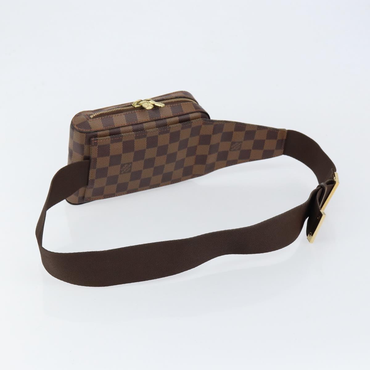LOUIS VUITTON Damier Ebene Geronimos Shoulder Bag N51994 LV Auth 149561V