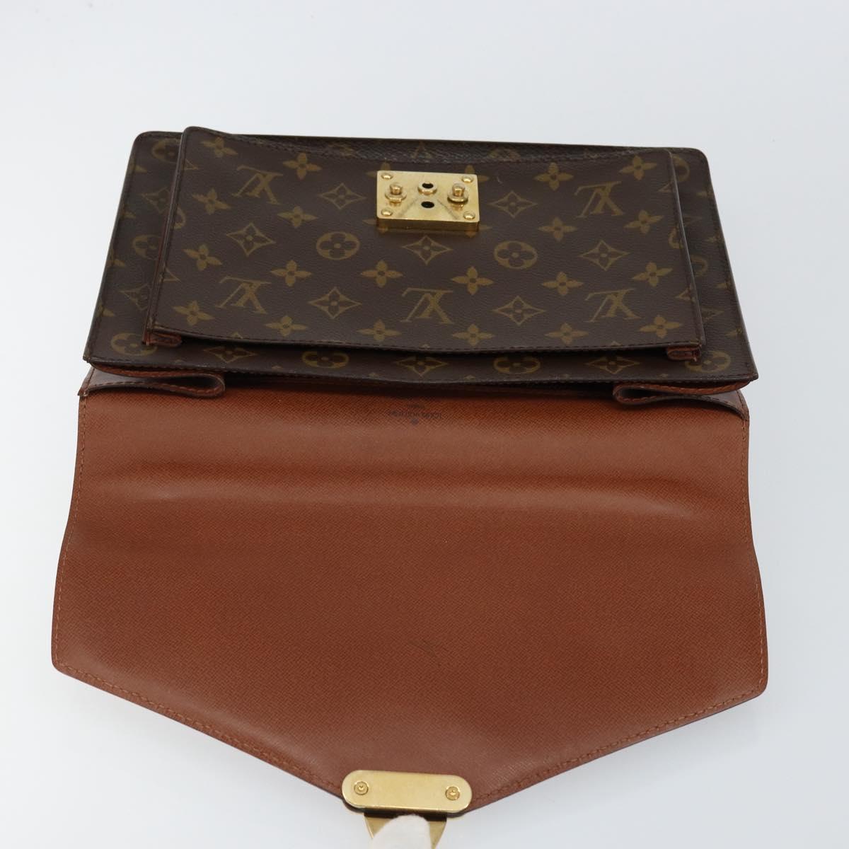 LOUIS VUITTON Monogram Monceau 28 Hand Bag M51185 LV Auth 149562
