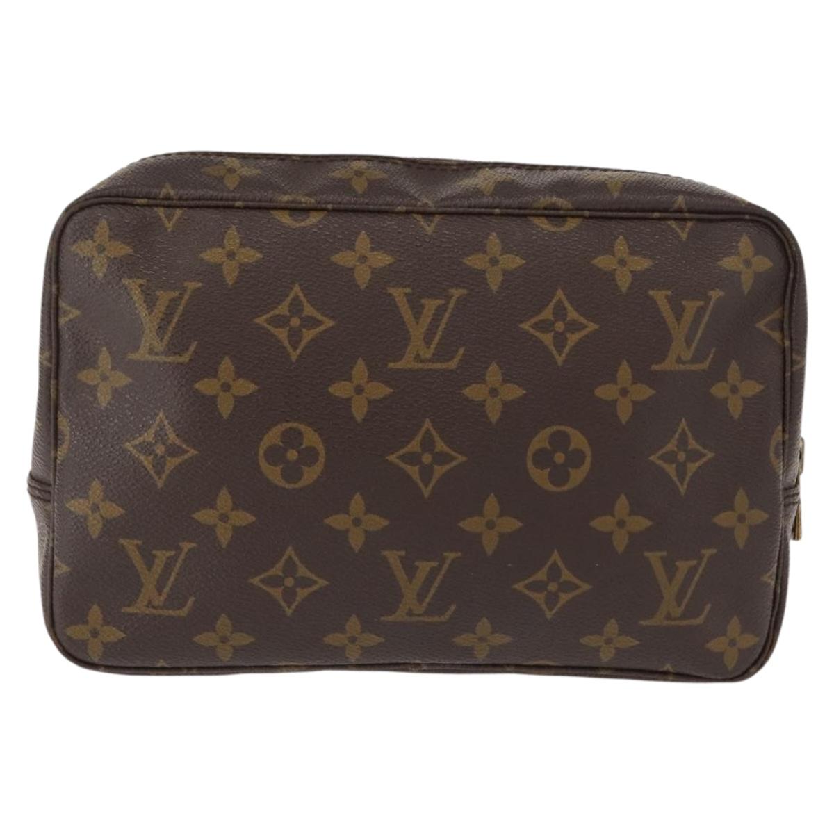 LOUIS VUITTON Monogram Trousse Toilette 23 Clutch Bag M47524 LV Auth 149565