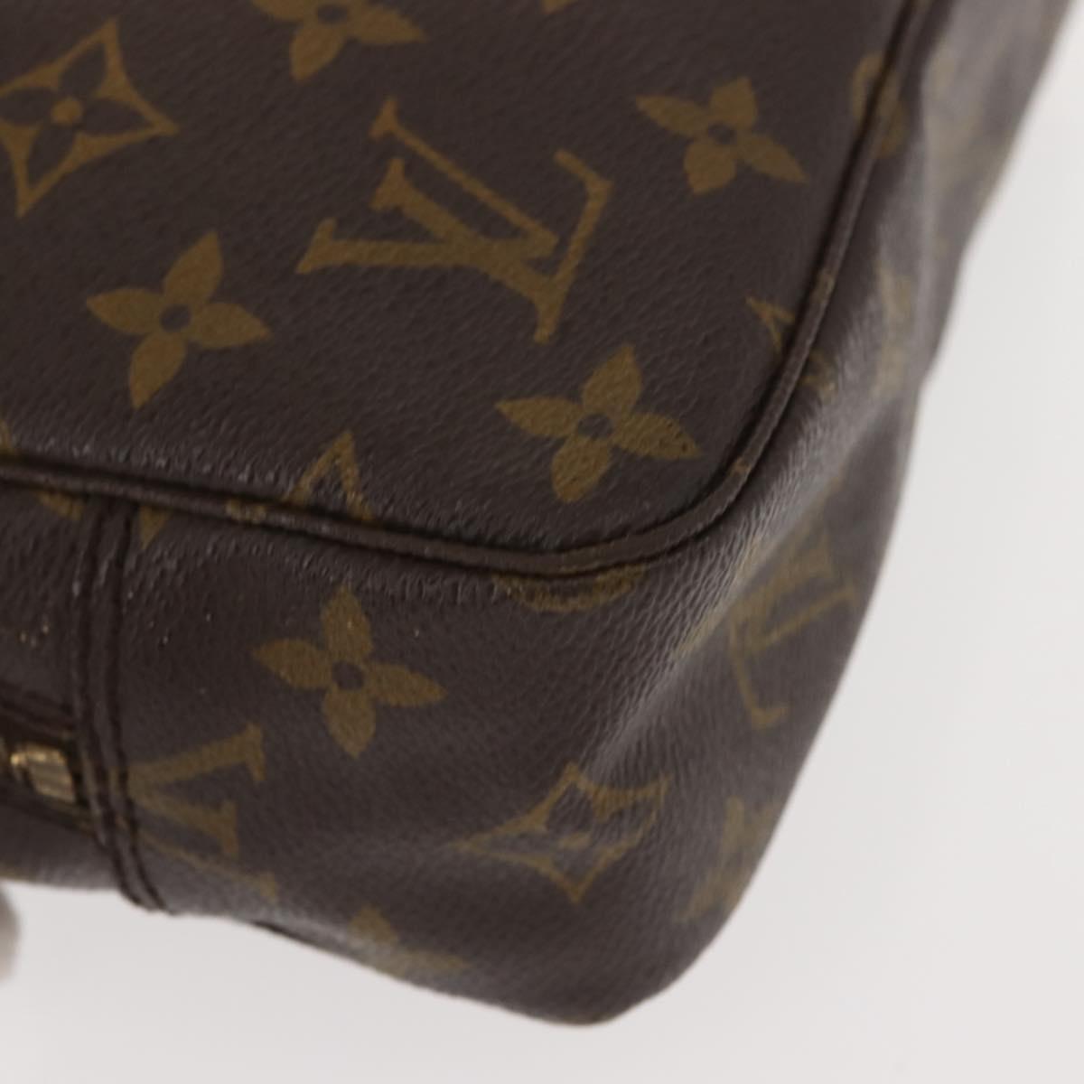LOUIS VUITTON Monogram Trousse Toilette 23 Clutch Bag M47524 LV Auth 149565