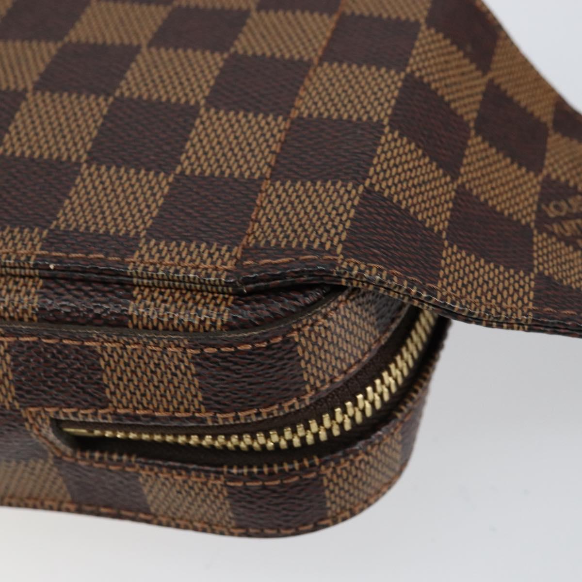 LOUIS VUITTON Damier Ebene Geronimos Shoulder Bag N51994 LV Auth 149566