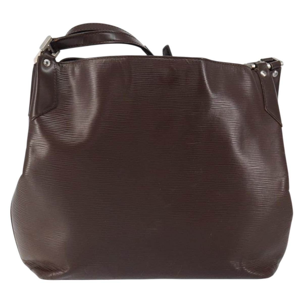 LOUIS VUITTON Epi Mandala MM Shoulder Bag Mocha M5889D LV Auth 149572