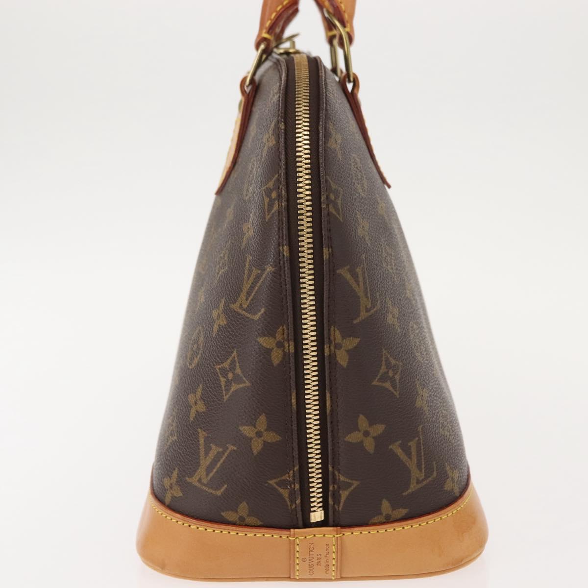 LOUIS VUITTON Monogram Alma Hand Bag M51130 LV Auth 149580