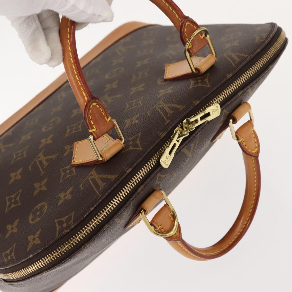 LOUIS VUITTON Monogram Alma Hand Bag M51130 LV Auth 149580
