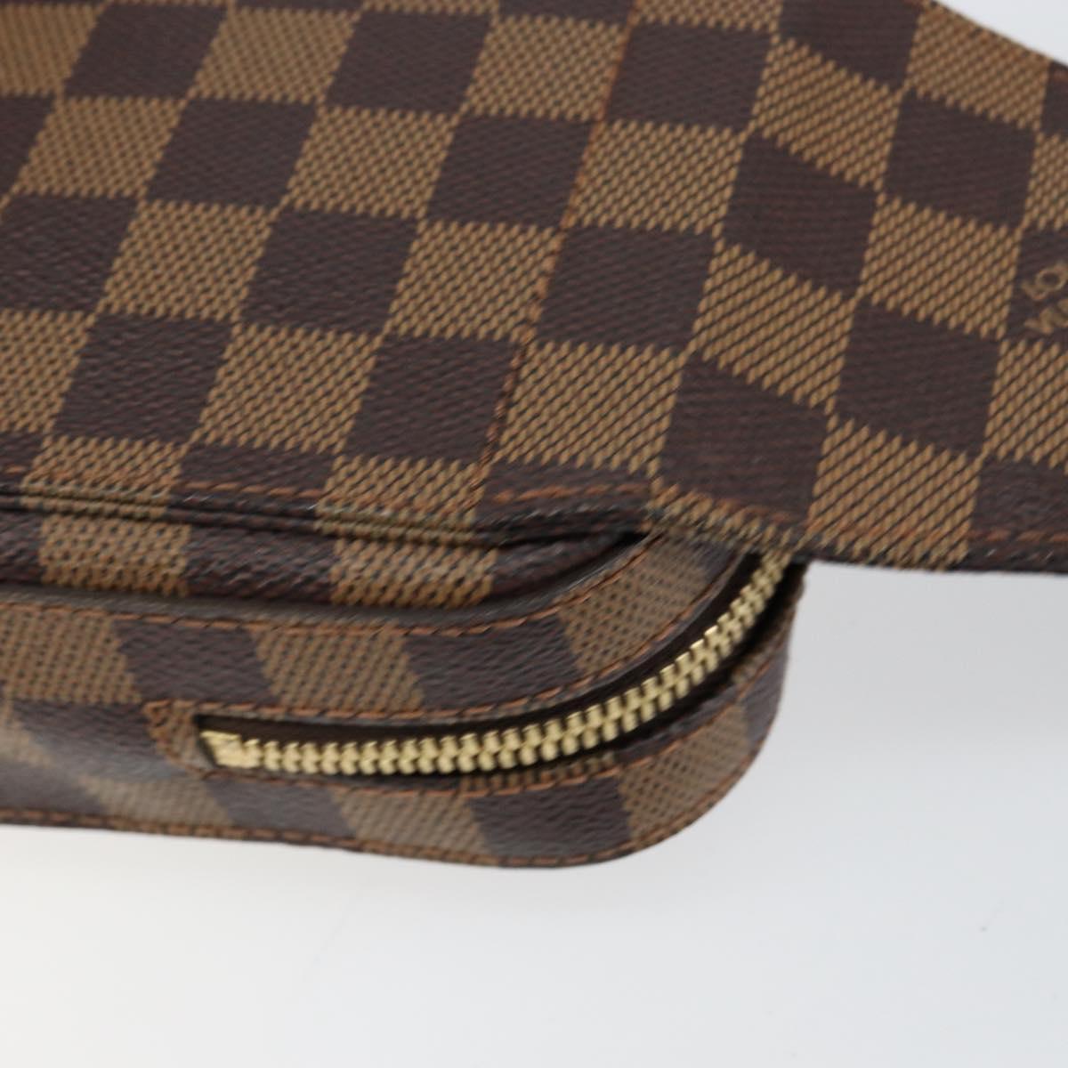 LOUIS VUITTON Damier Ebene Geronimos Shoulder Bag N51994 LV Auth 149581V