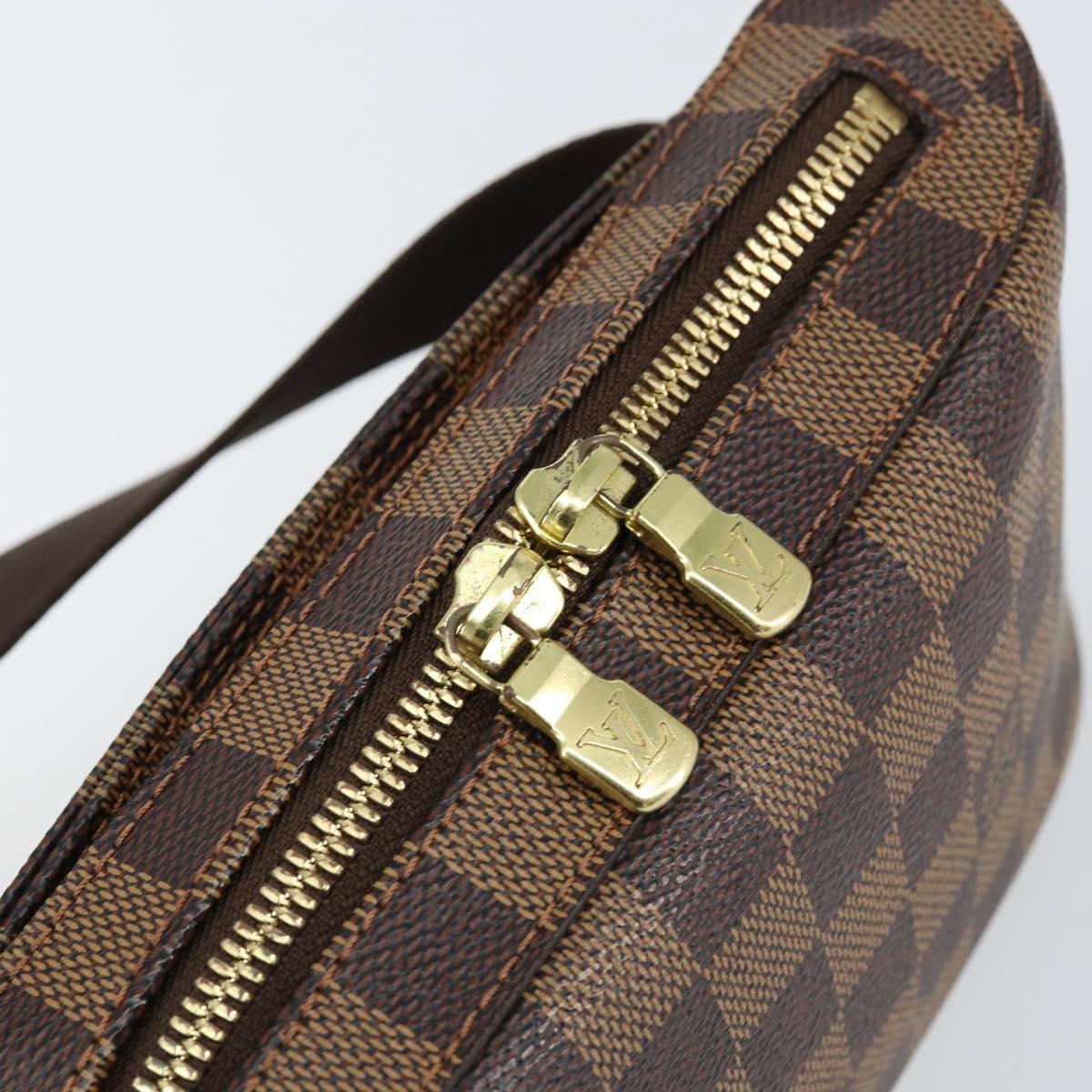 LOUIS VUITTON Damier Ebene Geronimos Shoulder Bag N51994 LV Auth 149581V