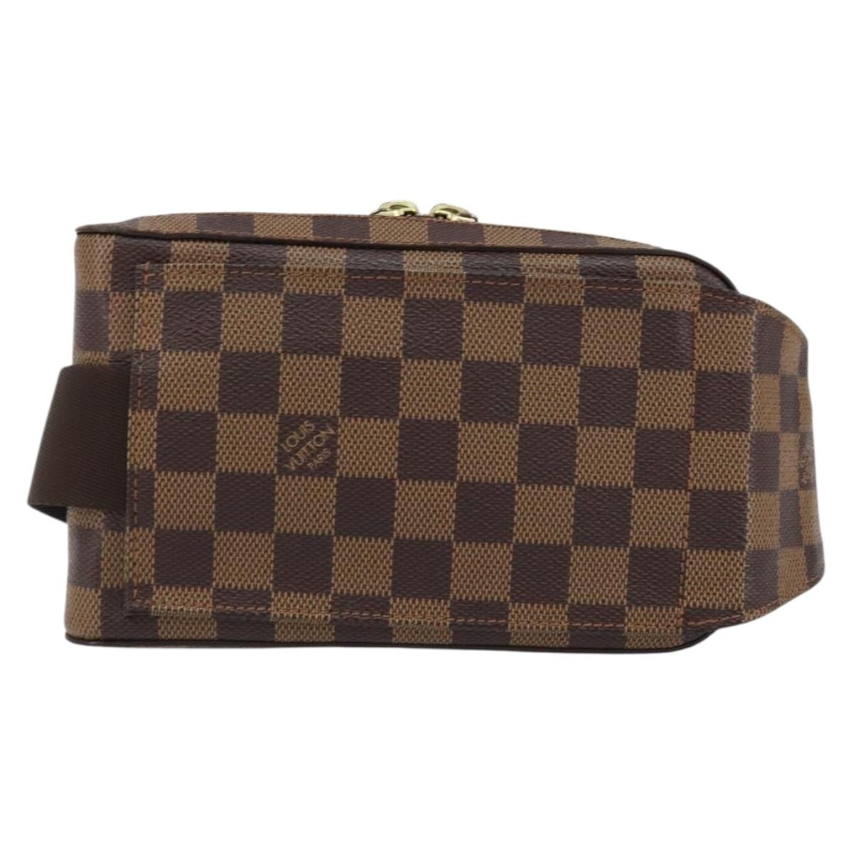 LOUIS VUITTON Damier Ebene Geronimos Shoulder Bag N51994 LV Auth 149581V