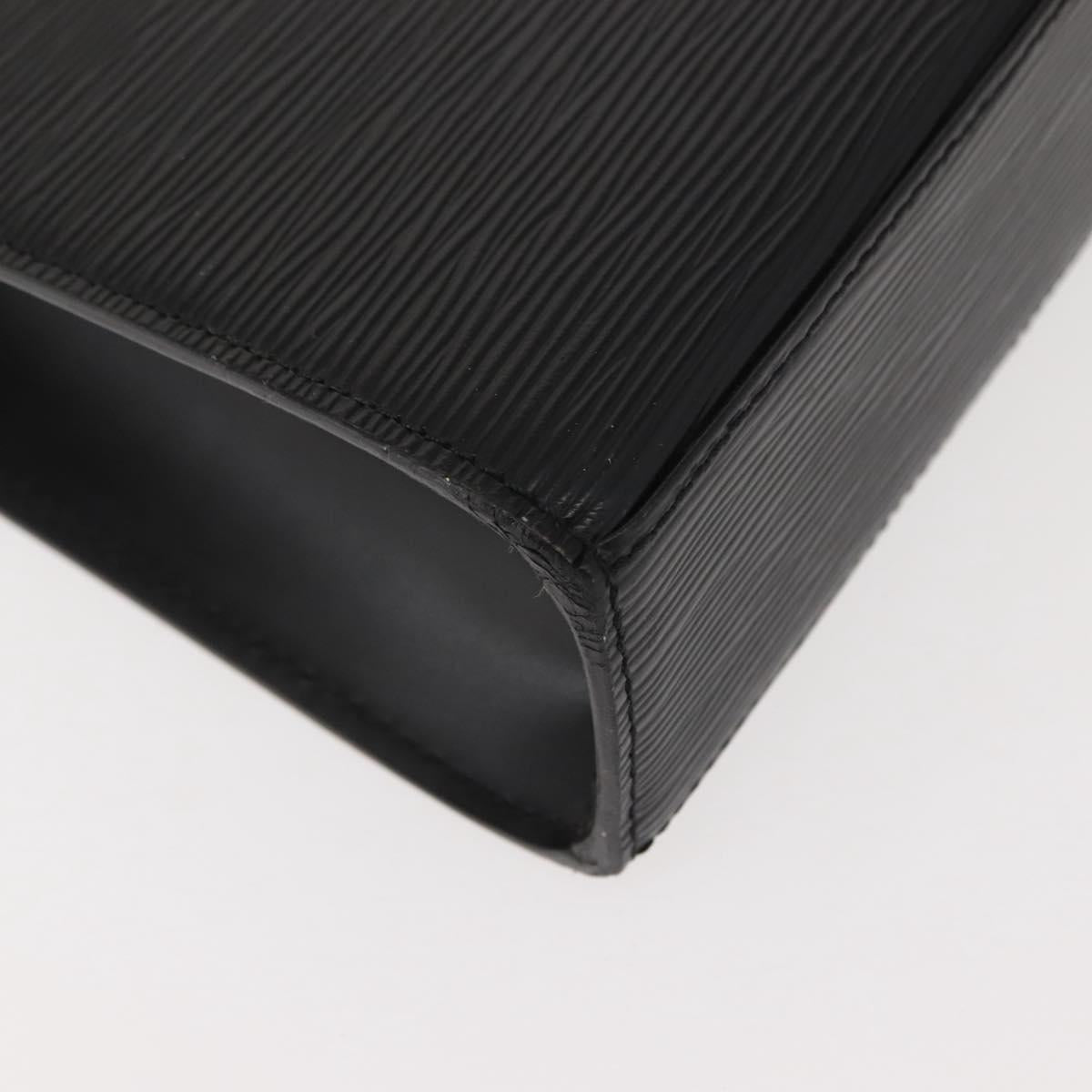 LOUIS VUITTON Epi Malesherbes Hand Bag Black M52372 LV Auth 149589