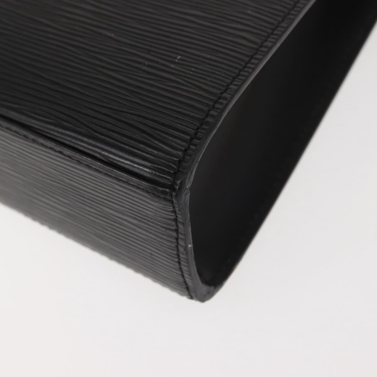 LOUIS VUITTON Epi Malesherbes Hand Bag Black M52372 LV Auth 149589