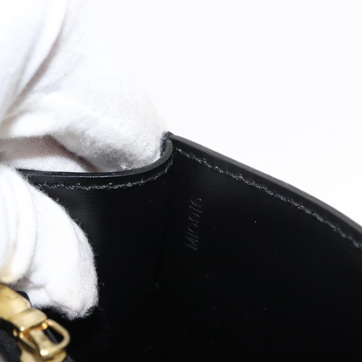 LOUIS VUITTON Epi Malesherbes Hand Bag Black M52372 LV Auth 149589