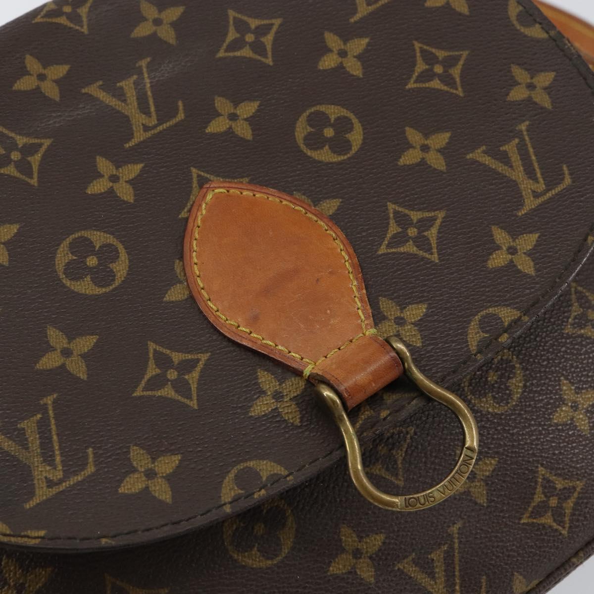 LOUIS VUITTON Monogram Saint Cloud GM Shoulder Bag M51242 LV Auth 149599