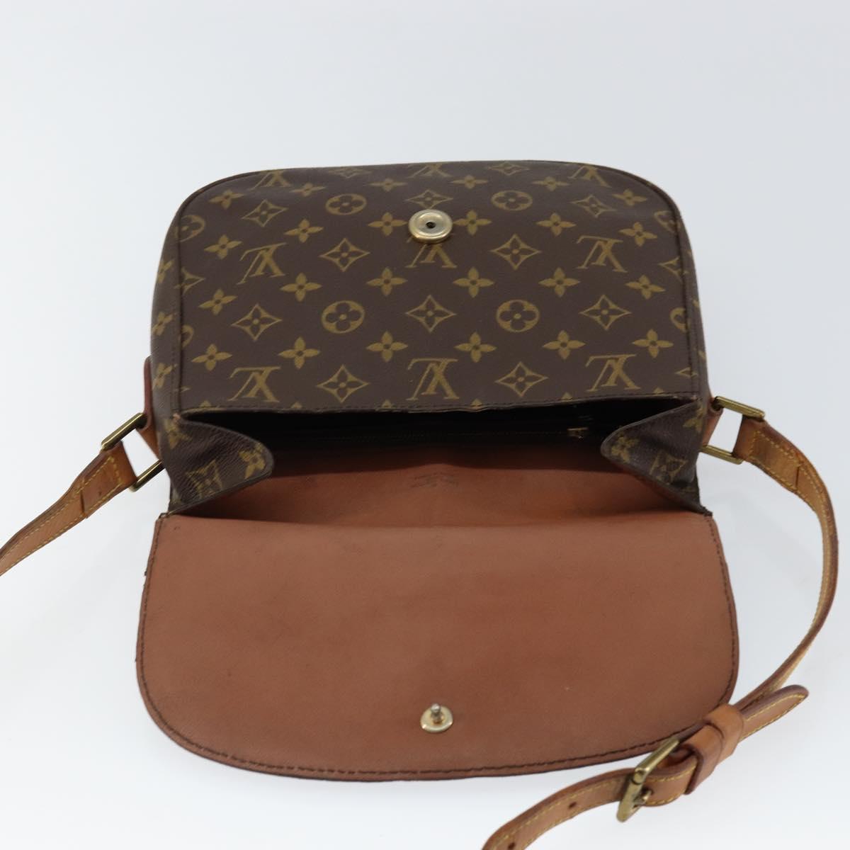 LOUIS VUITTON Monogram Saint Cloud GM Shoulder Bag M51242 LV Auth 149599